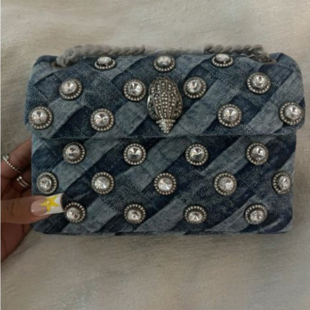 MINI DENIM KENSINGTON BAG
